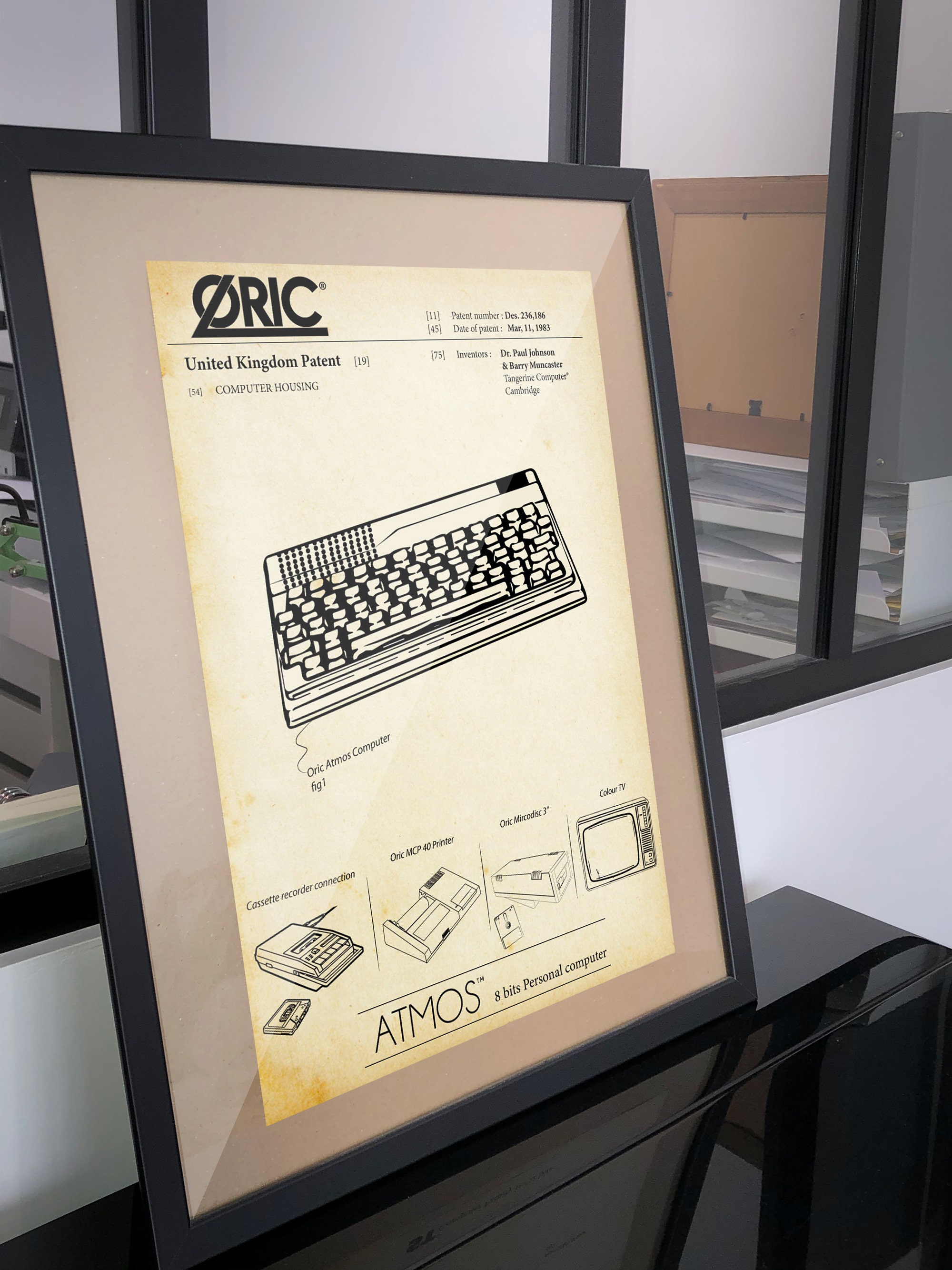 Poster Patent Oric Atmos