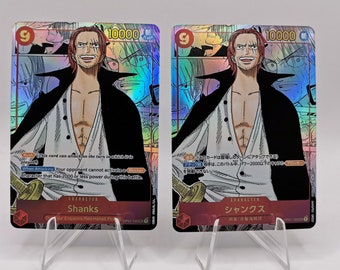 Shanks Custom Manga Character PROXY Card (ENG/JAP)