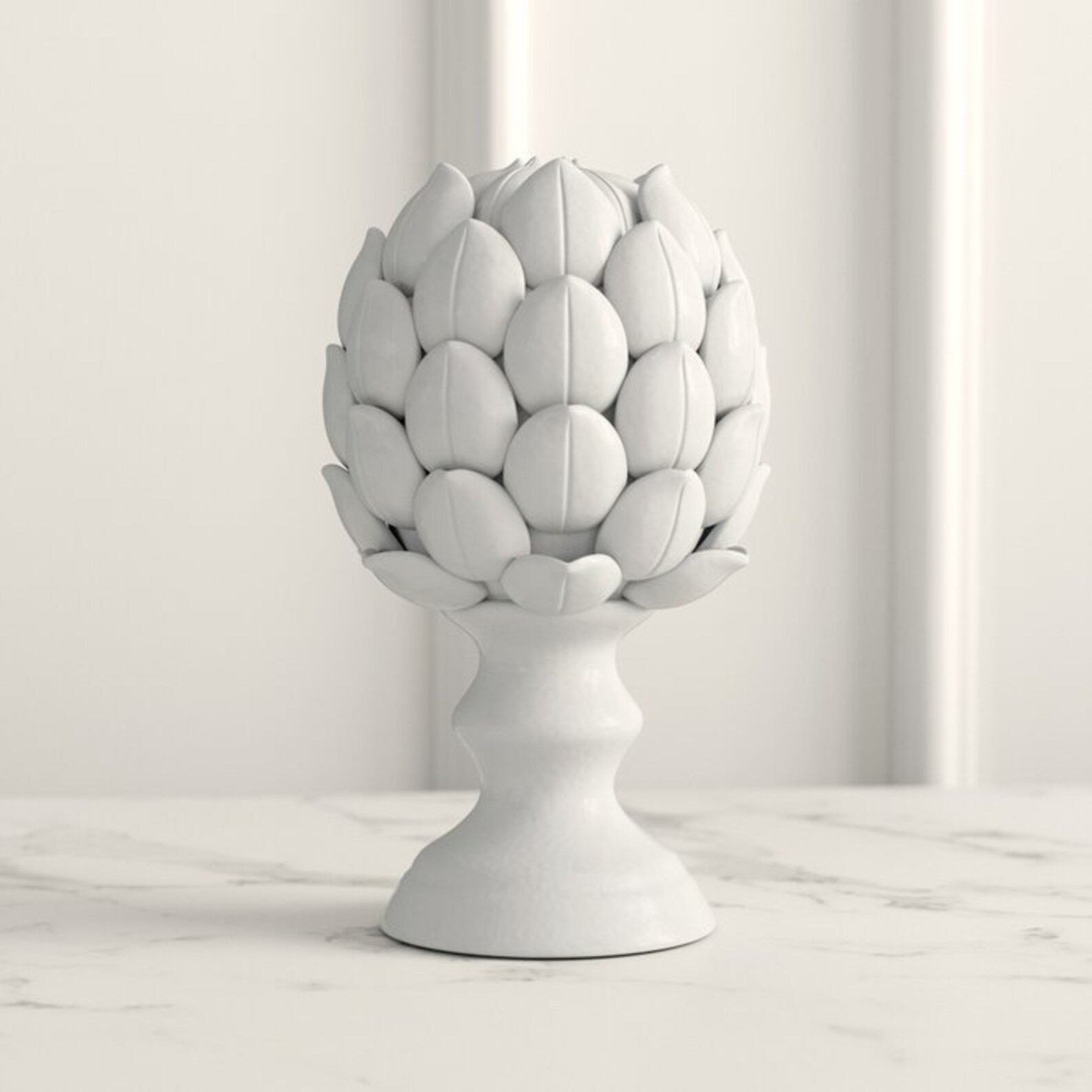 Ceramic Artichoke Sculpture Etsy