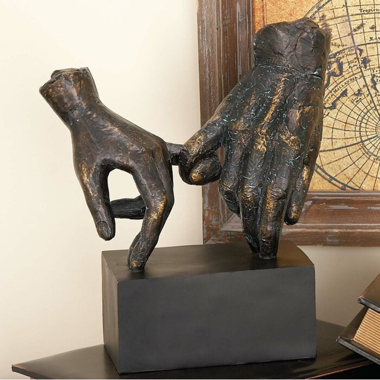 Holding Hands Sculpture Etsy