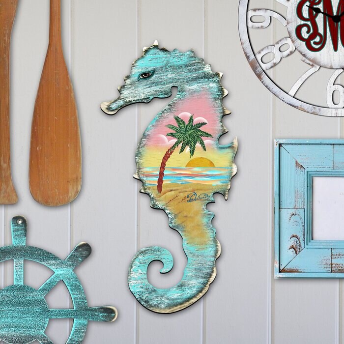 Seahorse Wall Art Etsy
