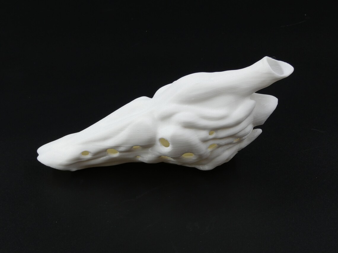 Ocarina Raptor Nose Cage Jurassic Park Movie Props Etsy