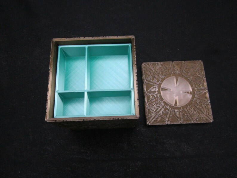 Hellraiser Puzzle Box Jewelry Box bronze Silk Finish 11 Etsy