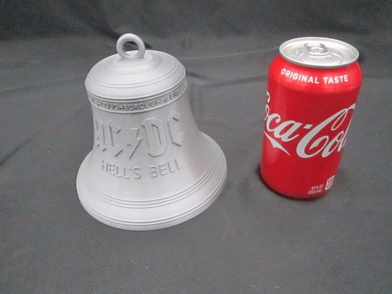 ACDC Hell's Bell Prop Display (AC/DC Hell's Bell) (silver Color) Large ...