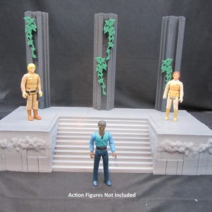 Star Wars Great Hall Playset for Kenner Figures 1:18 Scale - Original Design Yavin Base