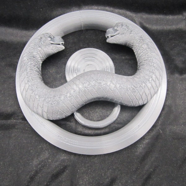 Conan the Barbarian Thulsa Doom 3d Wall Art (Large Two Headed Snake)