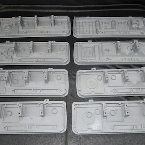 Han Solo in Carbonite Control Panels & Greeblies (Flat Panel)