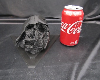 Star Wars Melted Darth Vader Helmet with Base (50% scale)
