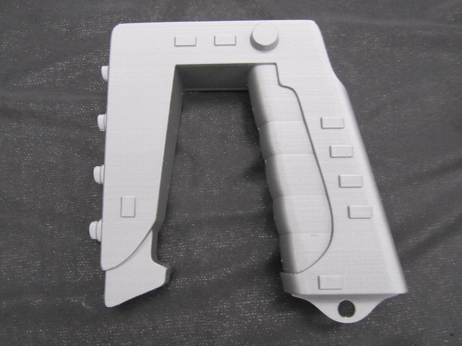 Mini Mandalorian Helmet Mando Scifi Collectible 3D Printed Hand Painted - View #3