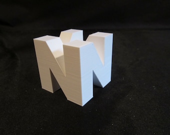 Nintendo Game System Logo (3d Art)  Nintendo 64