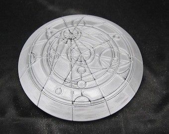 Doctor Who Confession Dial Prop (3d Printed Silver)