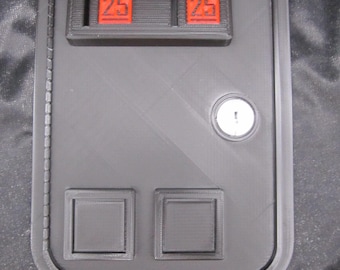 Faux Arcade Coin Door for Arcade/Arcade1up (Terminator 2)