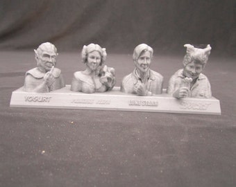 Spaceballs Mini Bust Display (Yogurt, Princess Vespa, Lonestarr, Barf)