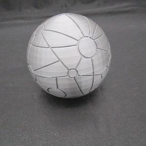 Disney Treasure Planet Map Prop (Custome Designed 3d Printed) Silver/Gray