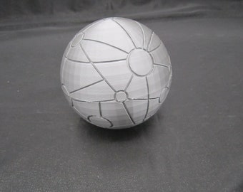 Disney Treasure Planet Map Prop (Custome Designed 3d Printed) Silver/Gray