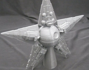 Mini Mandalorian Helmet Mando Scifi Collectible 3D Printed Hand Painted - View #7