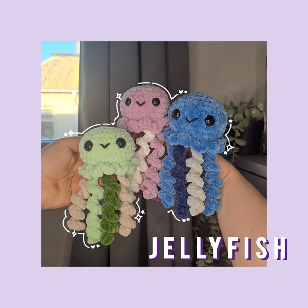 Qualle gehäkelt // crochet jellyfish