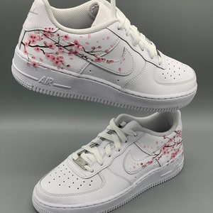 Nike air force 1 daisy custom top