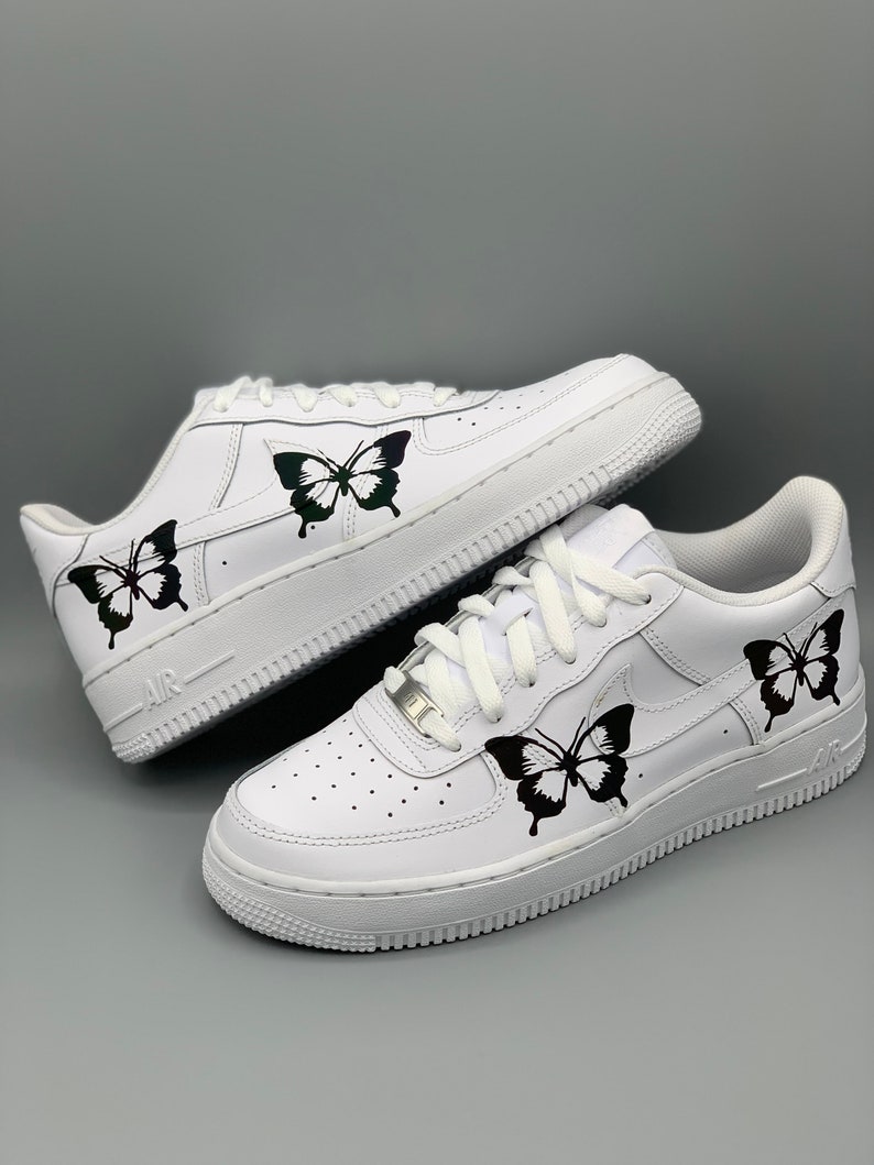air force 1 reflective butterfly