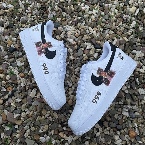 air force 1 dripping black