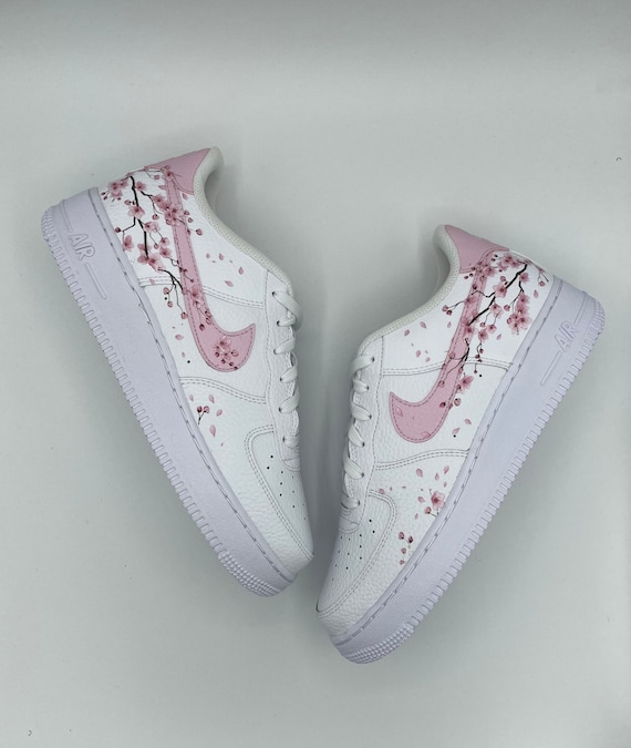 Cherry Blossom Custom Air Force 1 Sneakers