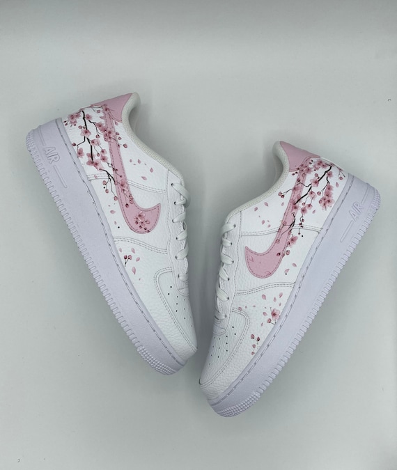 pink cherry blossom air force 1