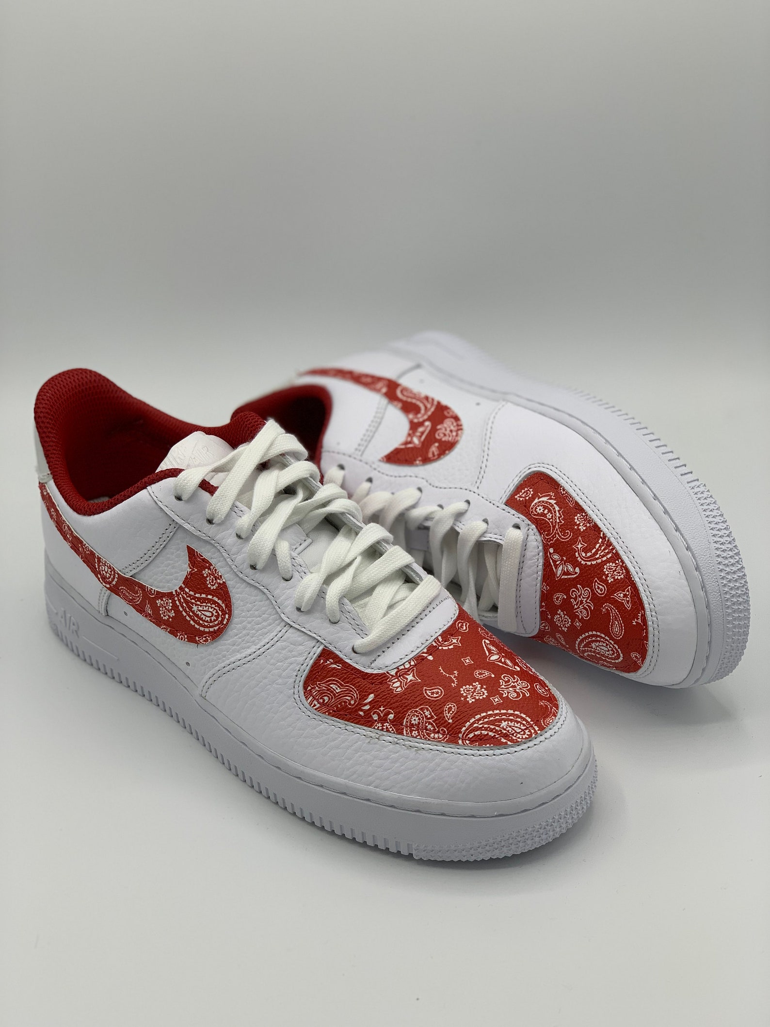 red and white af1s