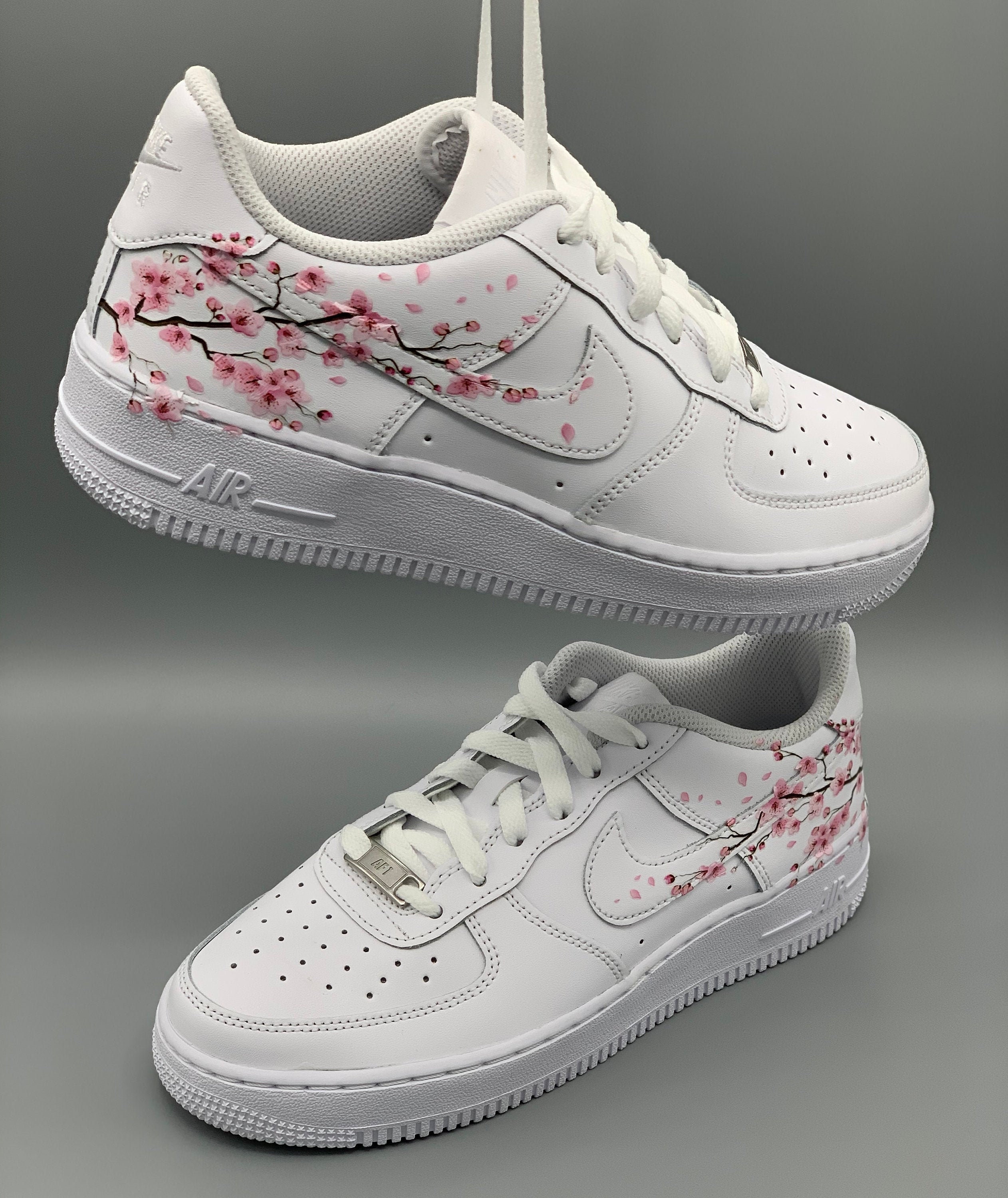 Nike Air Force 1 Cherry Blossom Custom 