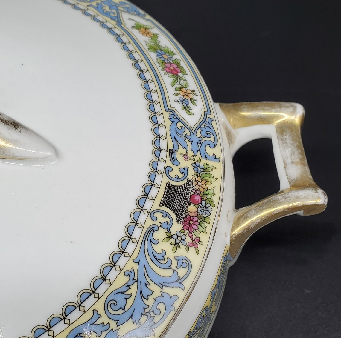 Vintage Serving Covered Dish Mepoco Ware made in Etsy