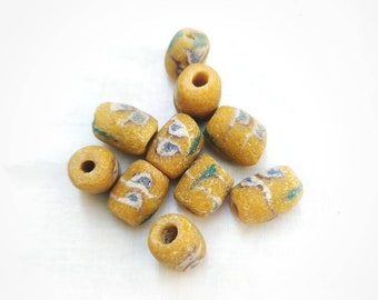 Ancient Glass Paste Beads Mauritania