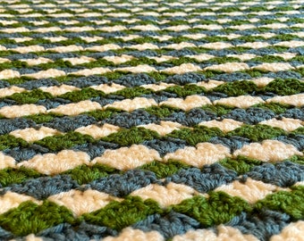 PATTERN for Crochet Shell Patterned Baby Blanket