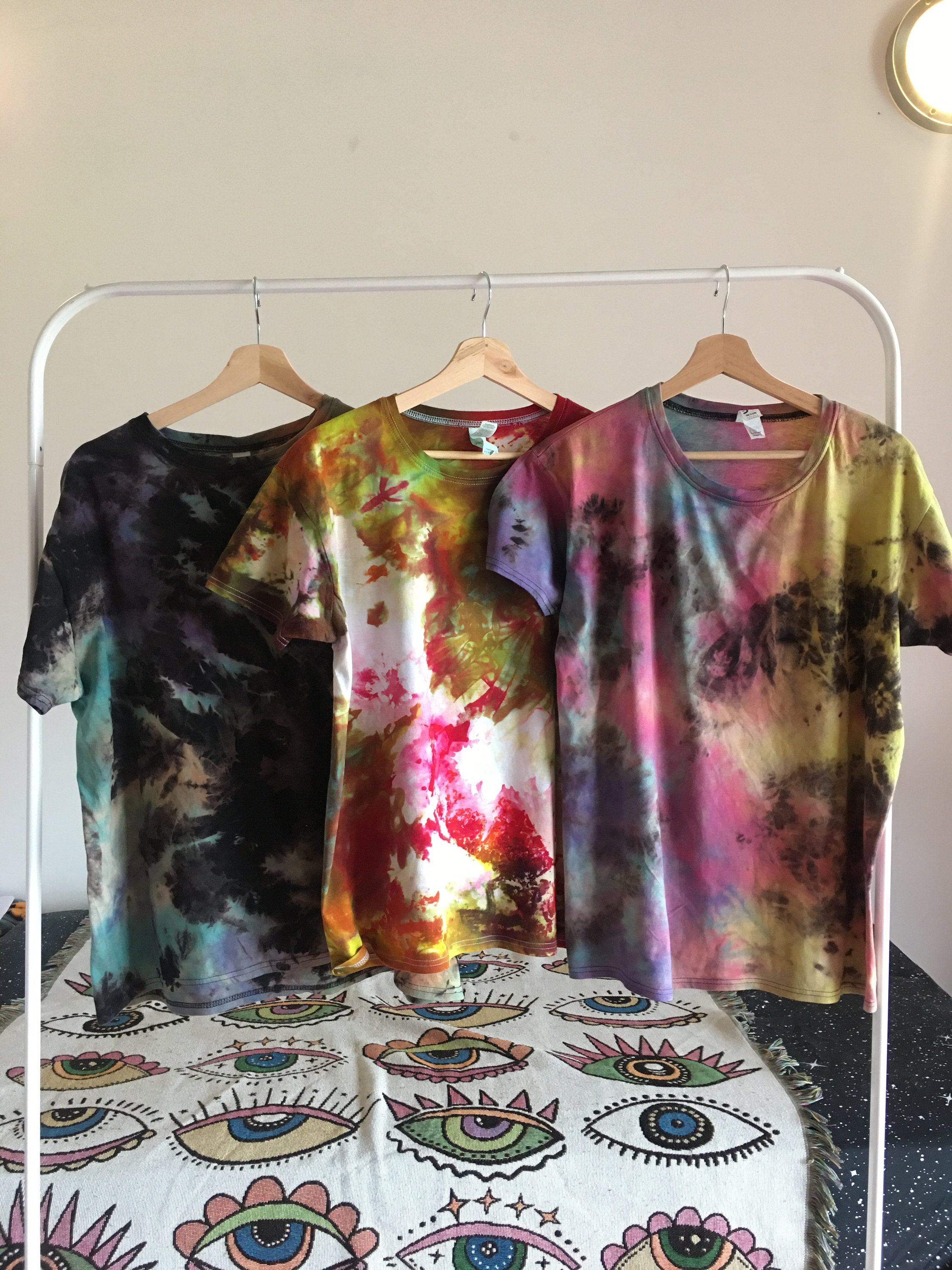 Hollister Shirt Tie Dye and Dipped Size L 