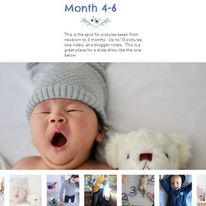 Digital Baby Memory Book