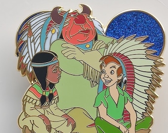 Disney Fantasy Pin - Disney Peter Pan Tiger Lily With