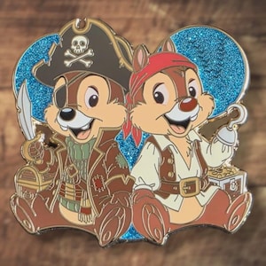 Fantasy-Anstecknadel Piraten Chip & Chap