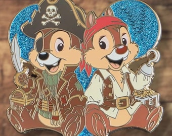Fantasy-Anstecknadel Piraten Chip & Chap