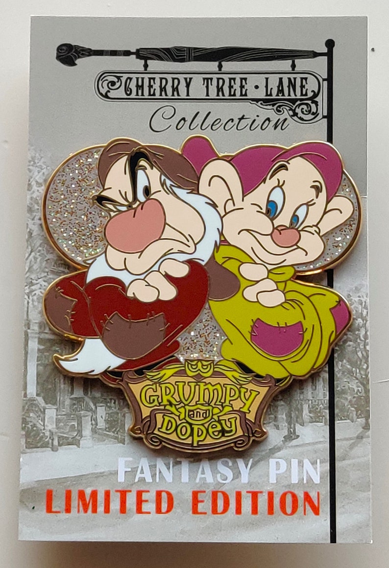 Fantasy Pin Grumpy and Dopey - Etsy