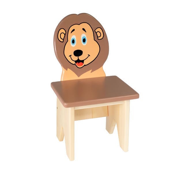 Kids chair Lion Etsy