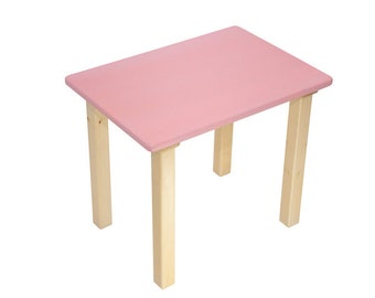 Solid Wood Kids Table - Sturdy and Versatile Furniture for Play and Learning