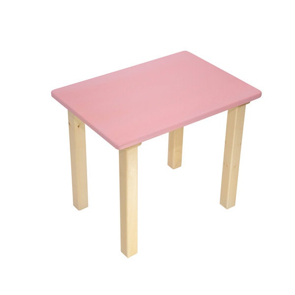 Table pour enfants en bois massif - Meubles robustes et polyvalents pour jouer et apprendre