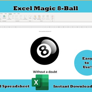 Excel マジック 8 ボール スプレッドシート