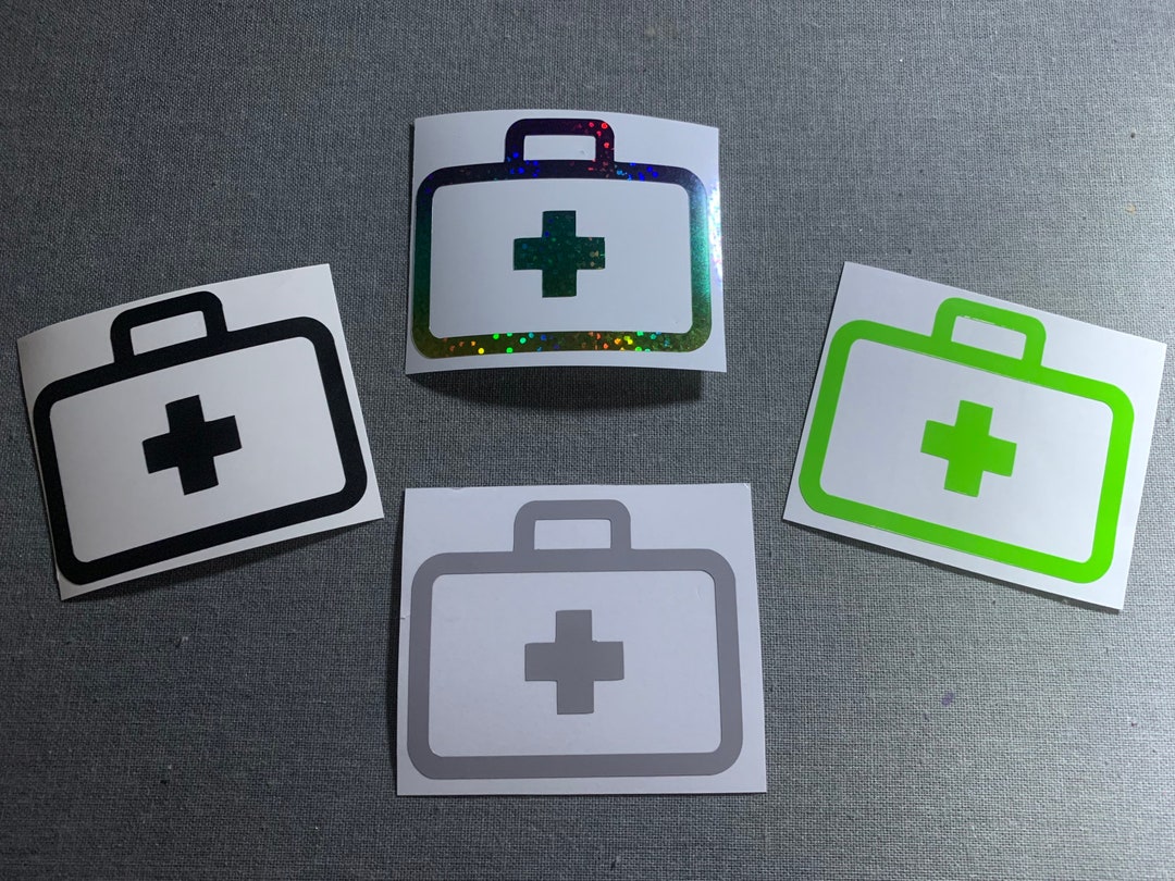 First Aid Vinyl Decal Sticker First Aid Box Sticker Etsy UK