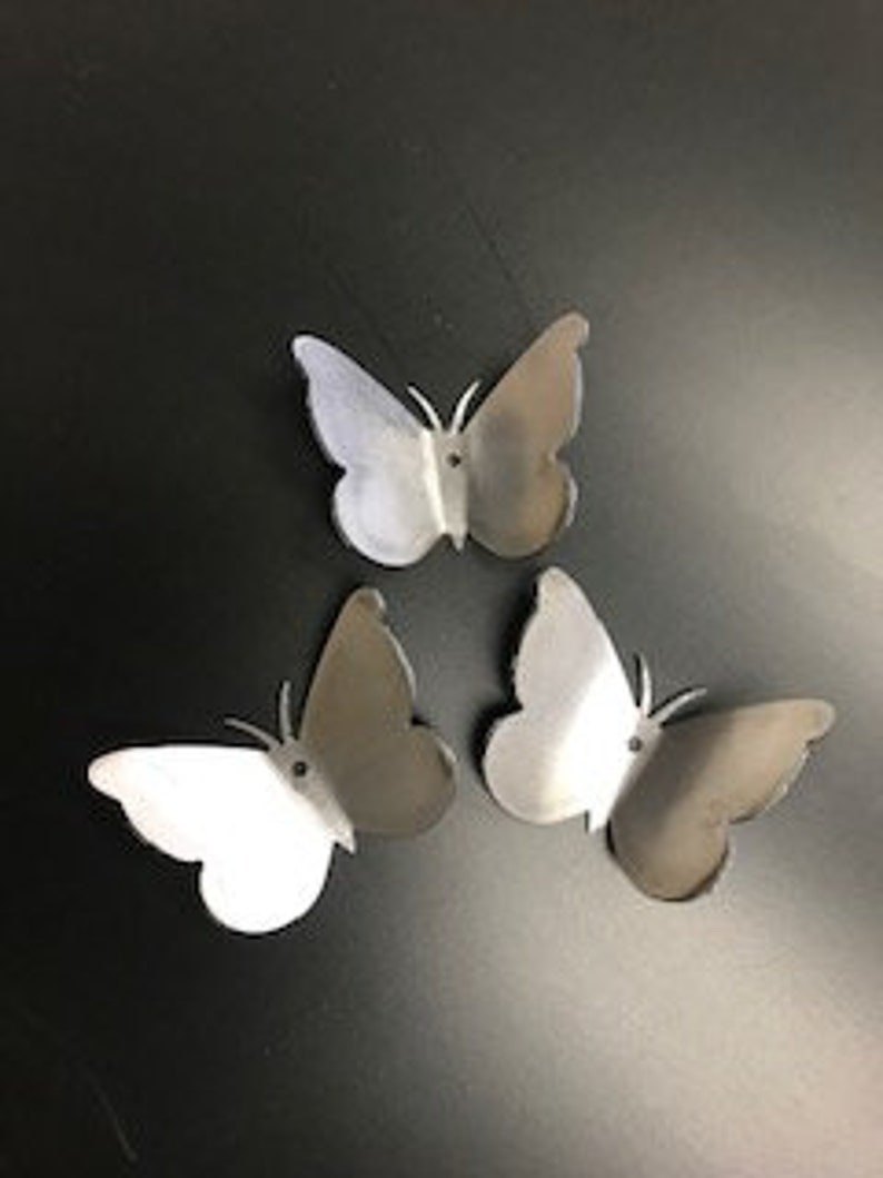 Three Metal Butterflies Small image 1