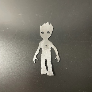Guardians of the Galaxy Rustic Metal Baby Groot Wall Art - Garden, Barn, and Home Decor