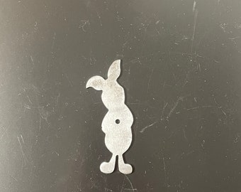 Small Metal Piglet, 3" tall about.