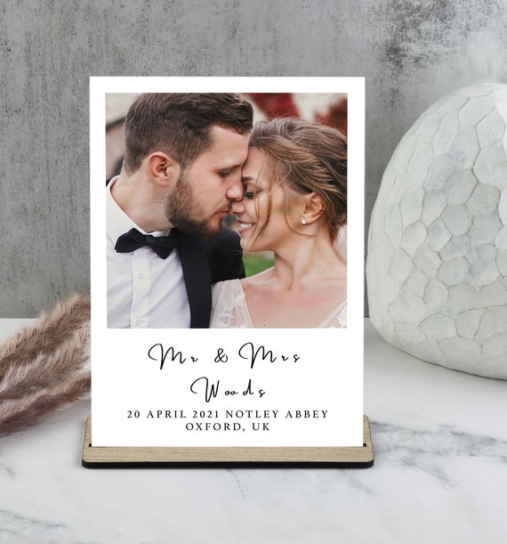 Personalised Couples Gift, Instant Photo Style, Anniversary, Birthday Gift  For Her/Him, Home Gift, Wedding, Engagement, Photo Gift Keepsake