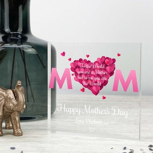 Muttertagsgeschenk, Muttertagsbriefkastengeschenk, personalisiertes einzigartiges Geschenk für Mutter, Muttertagsgeschenkidee Geschenk von Tochtermuttertagsgeschenk
