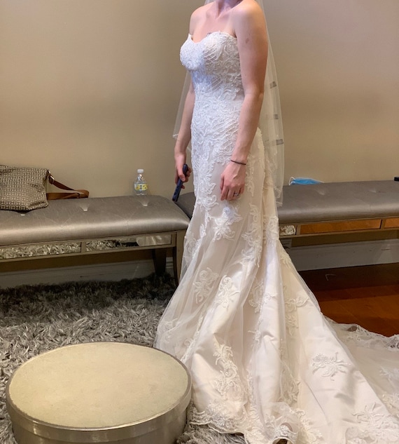 Trumpet Maggie Sottero Wedding Dress Etsy