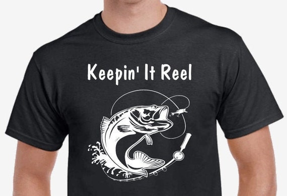 Keepin It Reel Shirt, Fishing Shirt, Gift for Him, Father's Day, Christmas  Gift for a Fisherman, Angler, Christmas Fishing Gifts for Men -  Canada