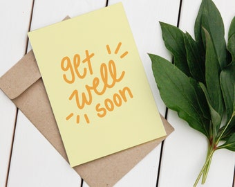 Sunshine Get Well Soon Card - DIGITAL PRINT